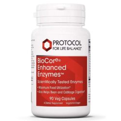 Protocol for Life Balance BioCore® Enzimas - 90 Cápsulas Vegetarianas para Digestão e Bem-Estar