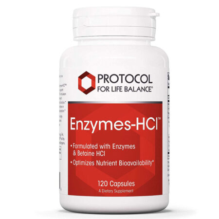 Protocol for Life Balance, Enzimas-HCI™ - 120 Cápsulas