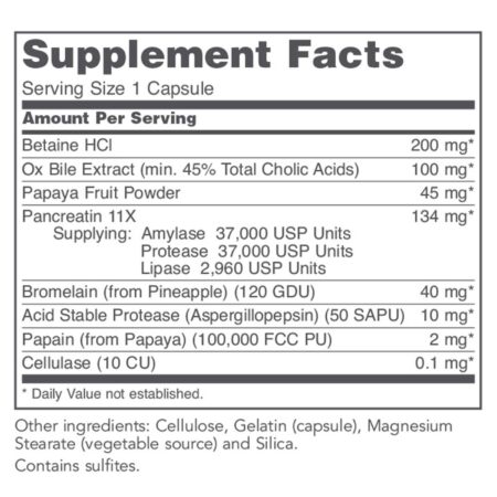 Protocol for Life Balance, Enzimas-HCI™ - 120 Cápsulas - Image 2