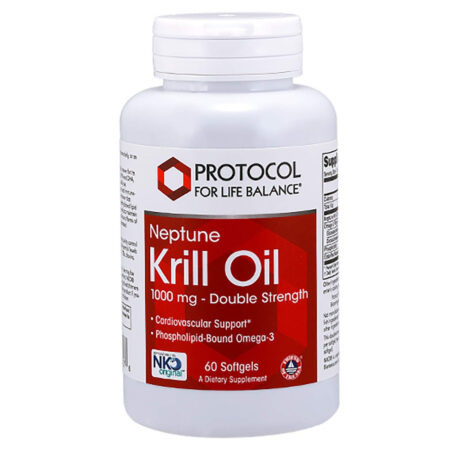 Protocol for Life Balance, Óleo de Krill Neptune 1,000 mg - 60 Cápsulas em Gel