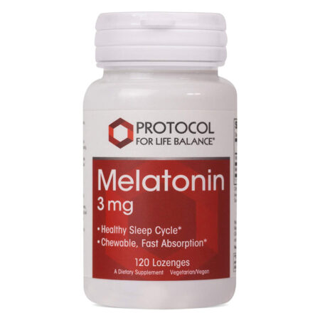 Protocol for Life Balance, Melatonina 3 mg - 120 Pastilhas