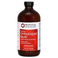 Protocol for Life Balance OrthoLiquid Multivitamínico Laranja Tropical 473 ml - Saúde Completa