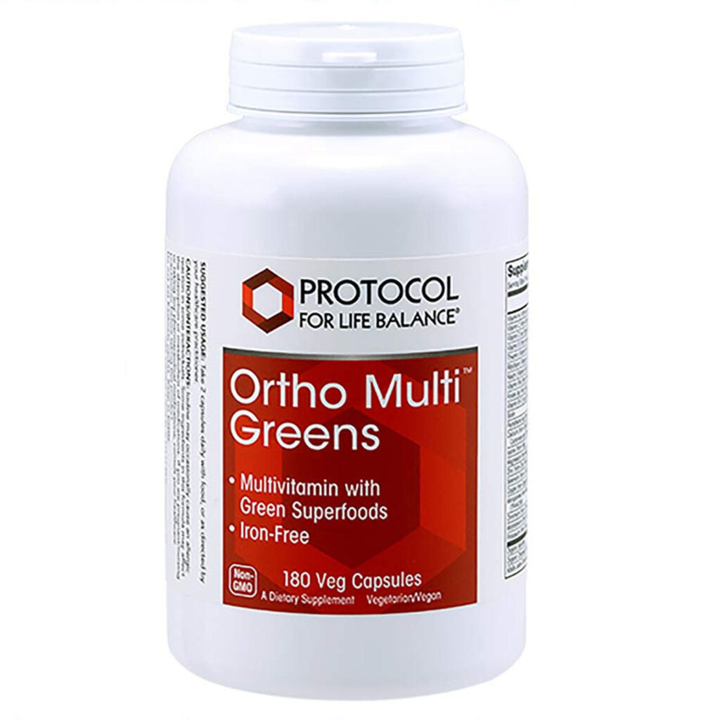 Protocol for Life Balance Ortho Multi com Verdes - 180 Cápsulas Vegetarianas: Saúde e Vitalidade Completas