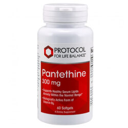 Protocol for Life Balance Pantetina - 300 mg - 60 Cápsulas: Energia e Metabolismo