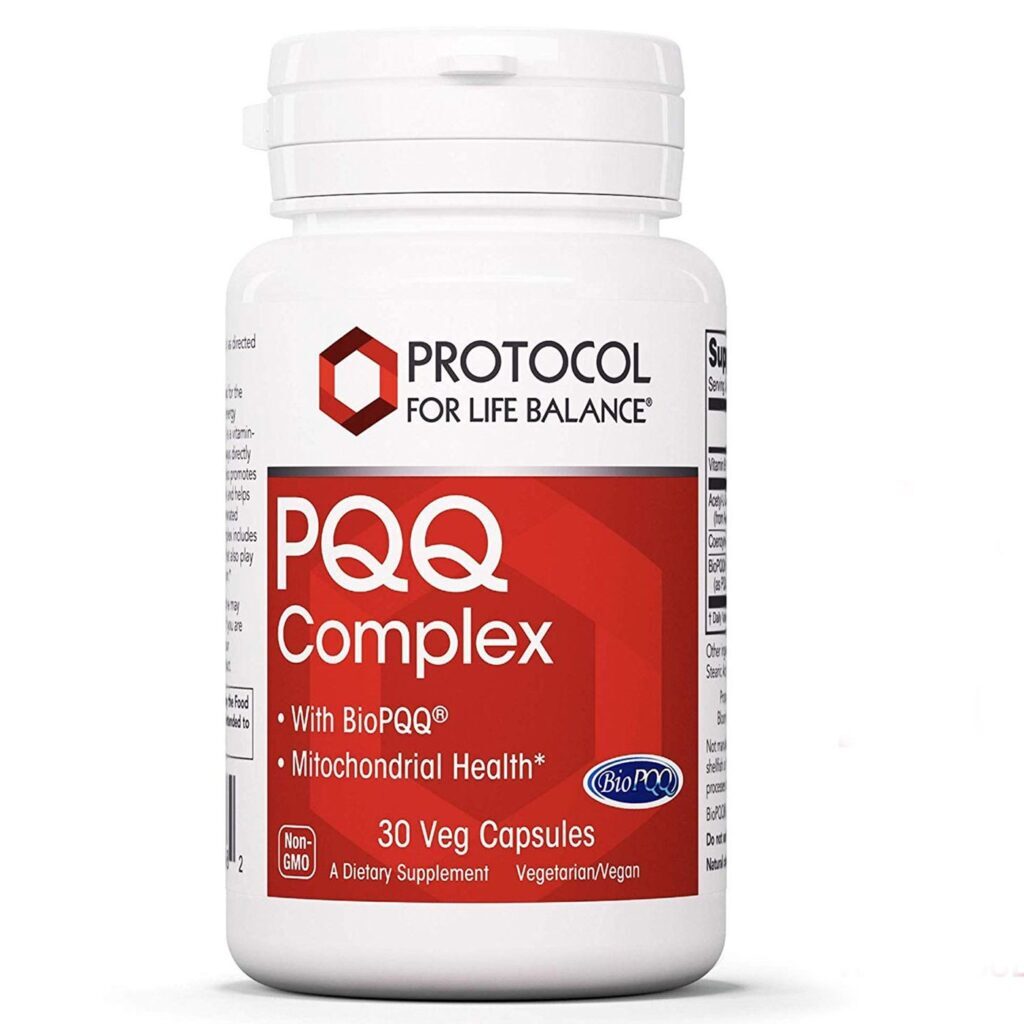 Protocol for Life Balance PQQ Complexo 30 Cápsulas Vegetarianas - Energia e Vitalidade Celular
