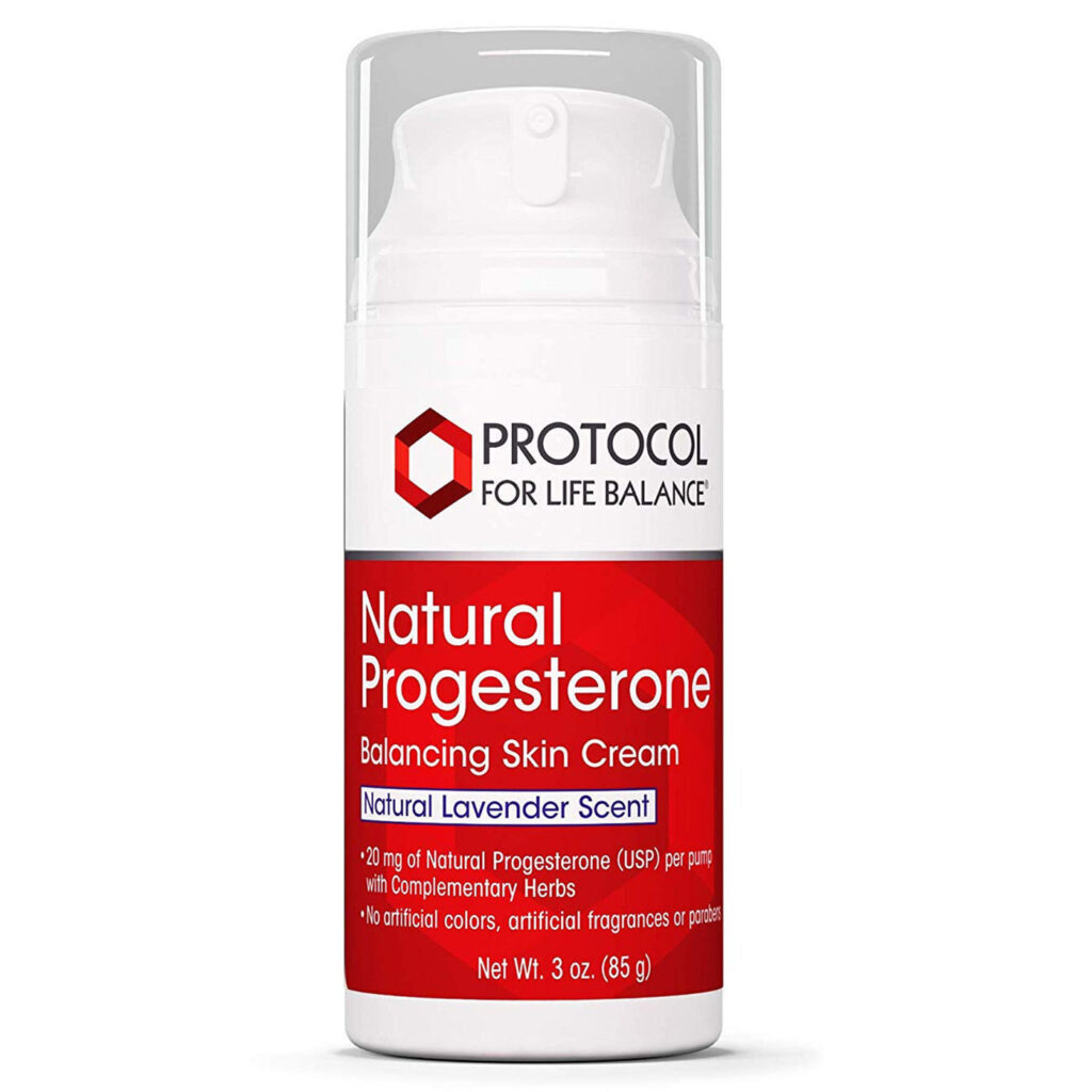 Protocol for Life Balance Creme de Progesterona Natural Lavanda 85g (3 oz) - Equilíbrio Hormonal