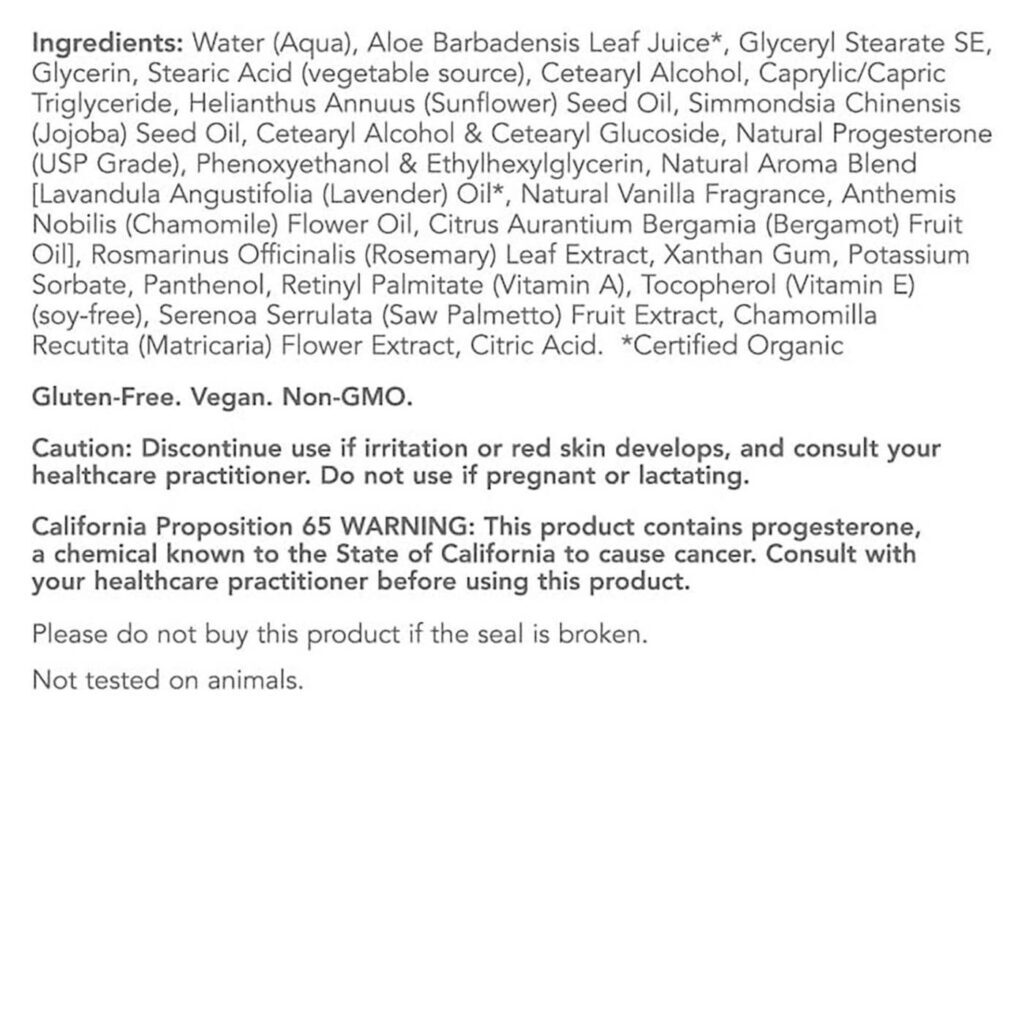 Protocol for Life Balance Creme de Progesterona Natural Lavanda 85g (3 oz) - Equilíbrio Hormonal - Imagem 3
