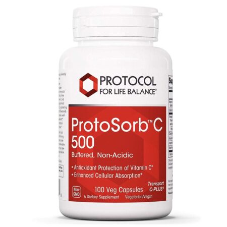 Protocol for Life Balance ProtoSorb C 500 - 500 mg - 100 Cápsulas Vegetarianas