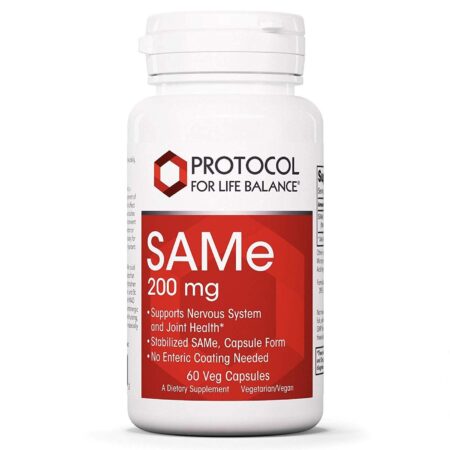 Protocol for Life Balance, SAMe 200 mg - 60 Cápsulas Vegetarianas