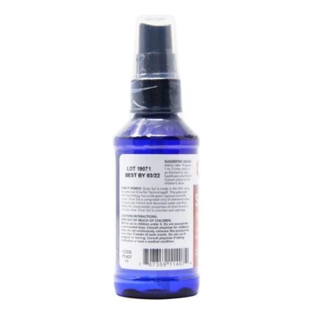 Prata Coloidal Silver Sol Prata 10 ppm - 118 ml: Suporte ao Bem-Estar para Brasileiros - Imagem 3