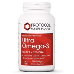 Ultra Ômega-3 Protocol for Life Balance 500 EPA / 250 DHA - 180 Cápsulas Gel