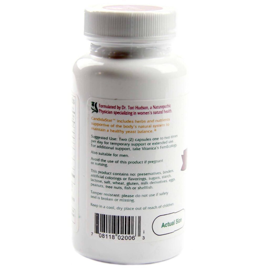 Vitanica CandidaStat™ - Controle de Candida 60 Cápsulas - Imagem 3