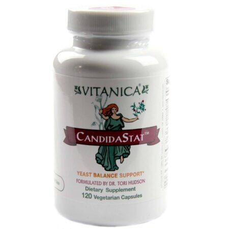 Vitanica CandidaStat™ 120 Cápsulas Vegetarianas: Controle da Cândida — foto 1
