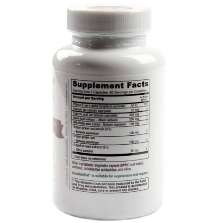 Vitanica CandidaStat™ 120 Cápsulas Vegetarianas: Controle da Cândida — foto 2