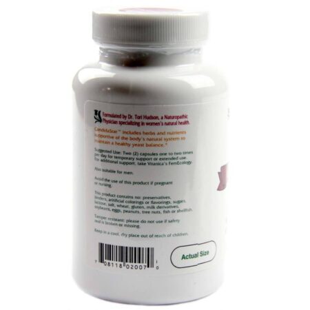 Vitanica CandidaStat™ 120 Cápsulas Vegetarianas: Controle da Cândida — foto 3
