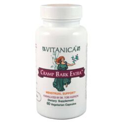 Vitanica Cramp Bark Extra™: 60 Cápsulas Vegetarianas para Alívio de Espasmos Musculares