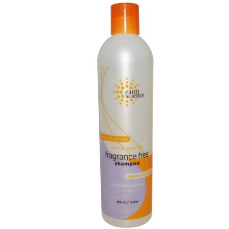 Earth Science, Shampoo sem Fragrâncias - 12 fl oz (355mL)