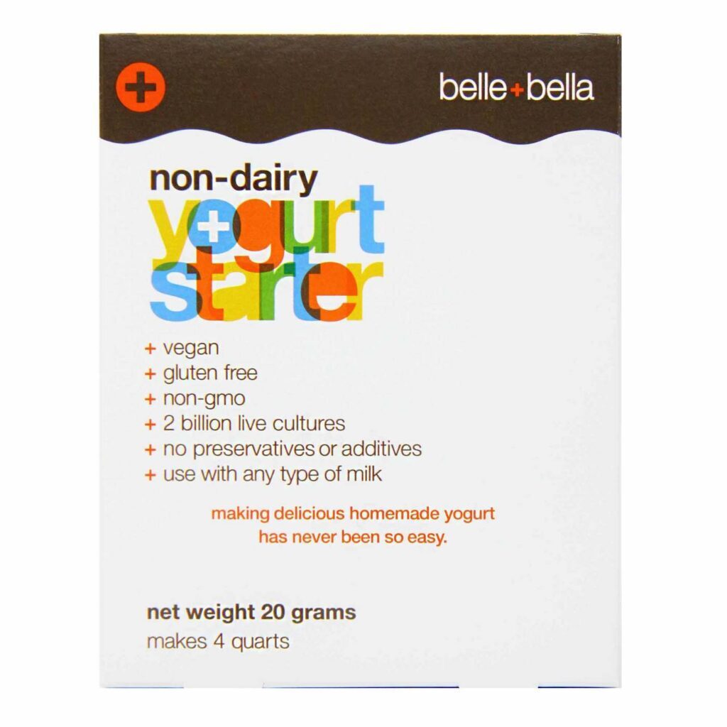 Belle and Bella Entradas de Iogurte Não Lácteo 20g - Sabor e Nutrição Vegana