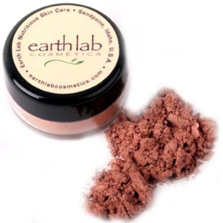 Earth Lab Cosmetics Loose Matte Finish Mineral Blush, pêssego - Apricot - 2 grams