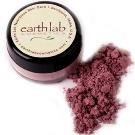 Earth Lab Cosmetics Loose Shimmer Finish Mineral Blush, Rosa - Pink Crush - 2 grams