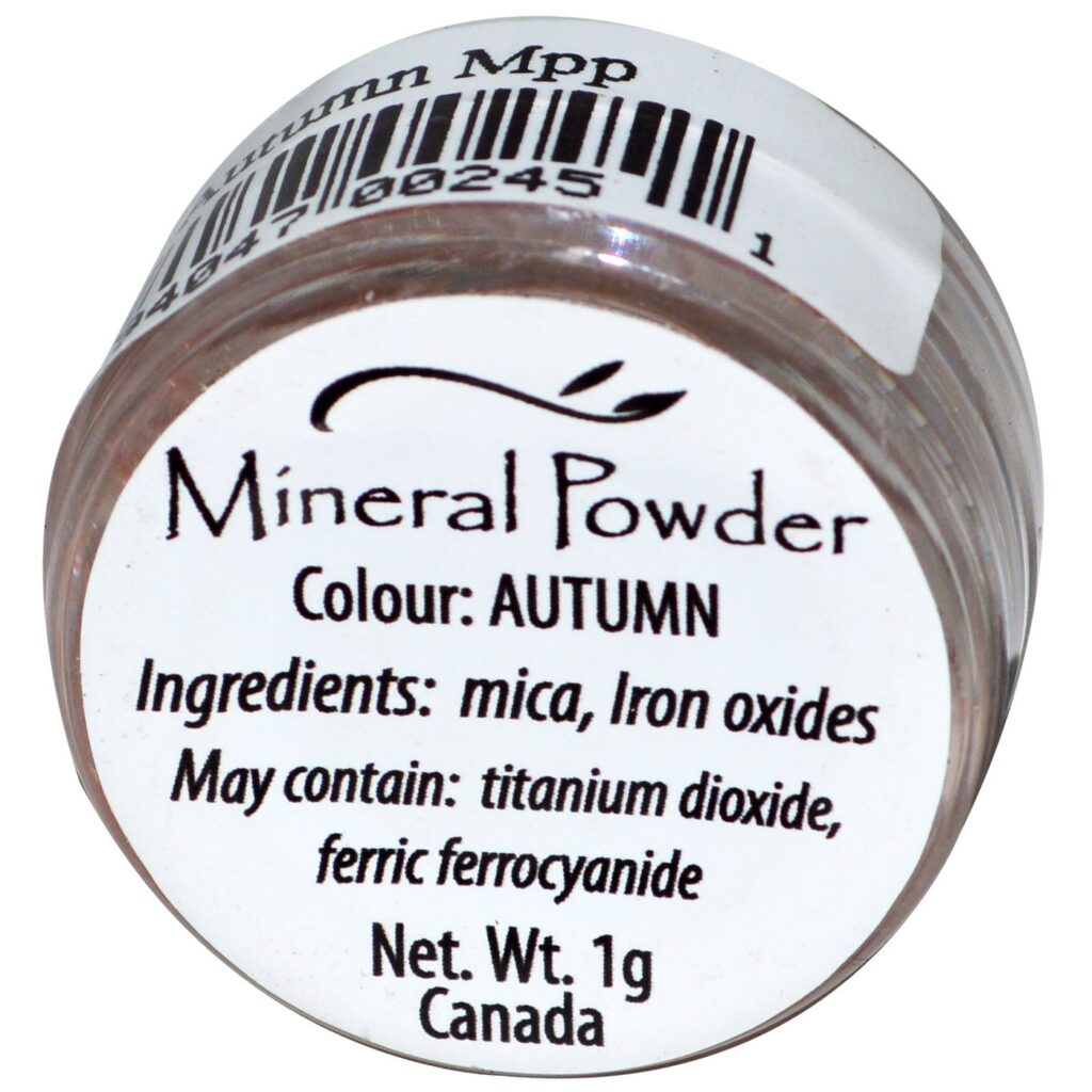 Earth Lab Cosmetics Pó Multiuso Vermelho Autum Shimmer 1g - Cor Radiante e Versátil - Imagem 2