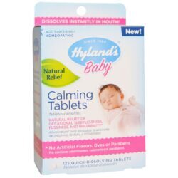 Hyland's Calming Baby Tablets - 125 Tabletes para Acalmar o Bebê