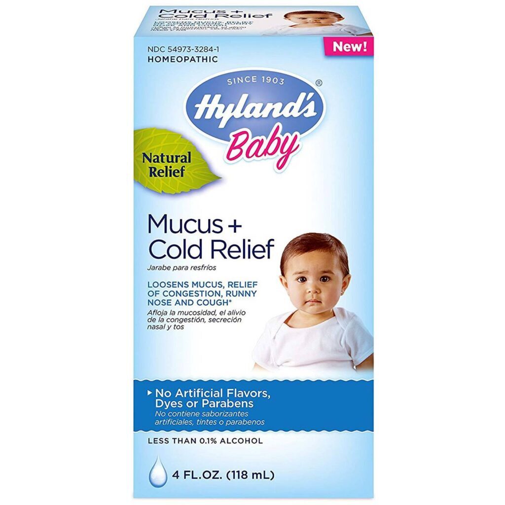 Hyland's Alívio Resfriado e Muco Bebê 118mL: Conforto Respiratório Infantil