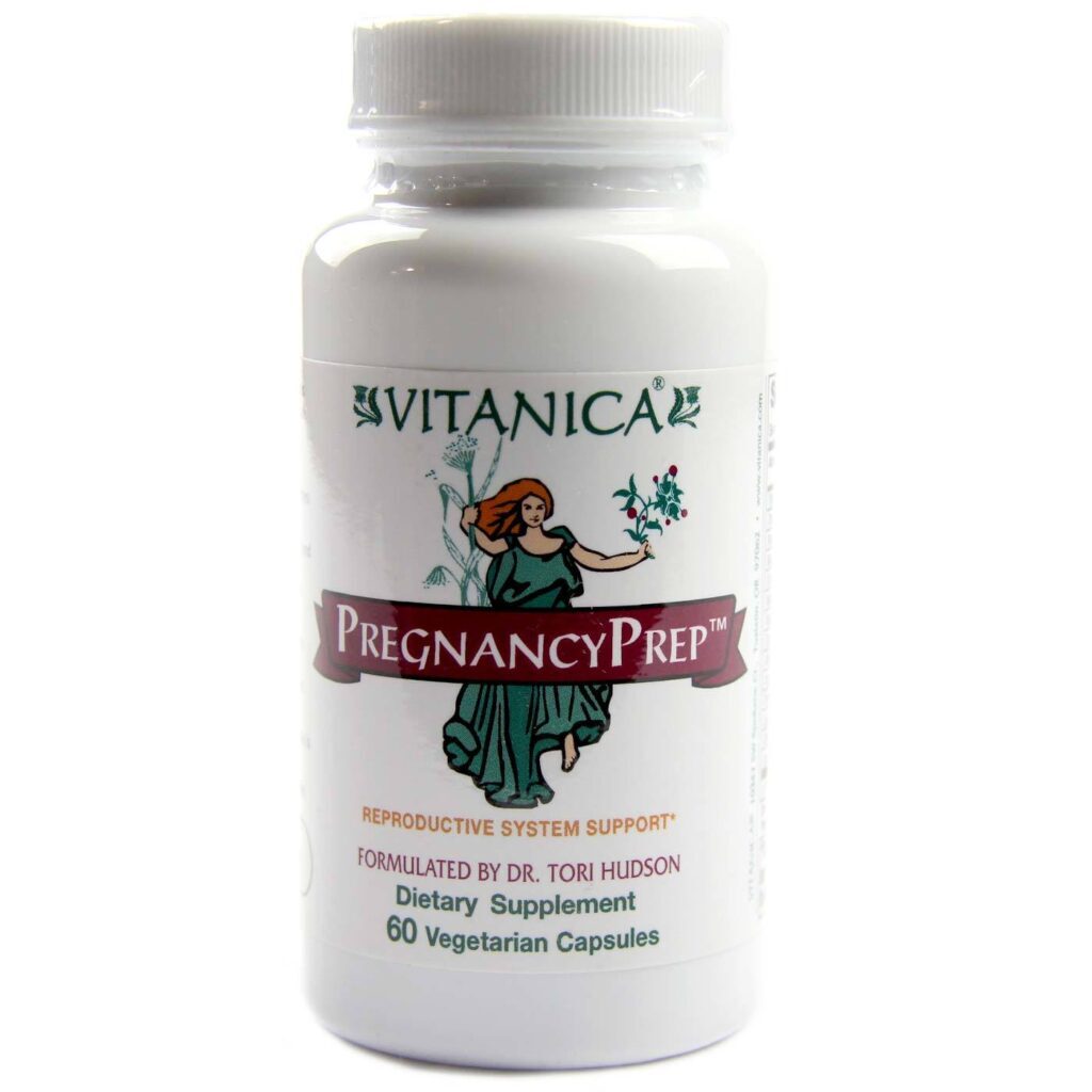 Vitanica Pregnancy Prep: 60 Cápsulas Vegetarianas para Preparação da Gravidez