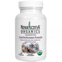 Nova Scotia Orgânicos Cool Performance Formula 120 Caplets | Suplemento Refrescante e Energético