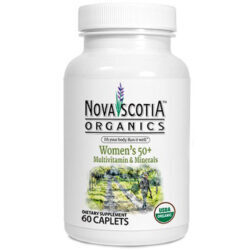 Multivitamínico e Minerais Nova Scotia Orgânicos para Mulheres 50+ - 60 Cápsulas