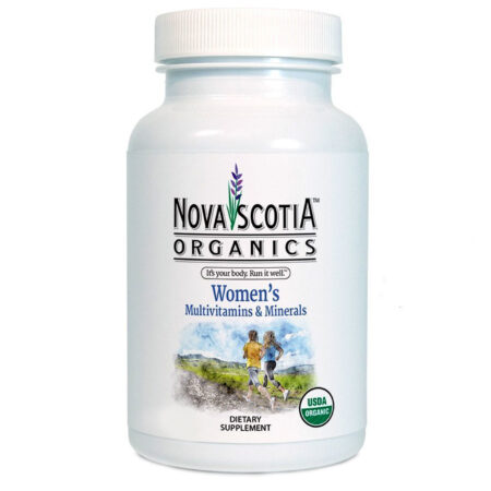 Nova Scotia Orgânicos Women's MultiVitaminas and Minerais - 120 Cápsulas