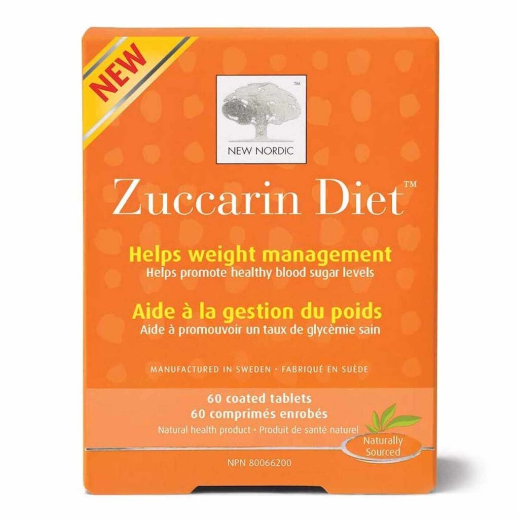 New Nordic Zuccarin Diet com Folha de Amoreira - 60 Tabletes para Controle Glicêmico
