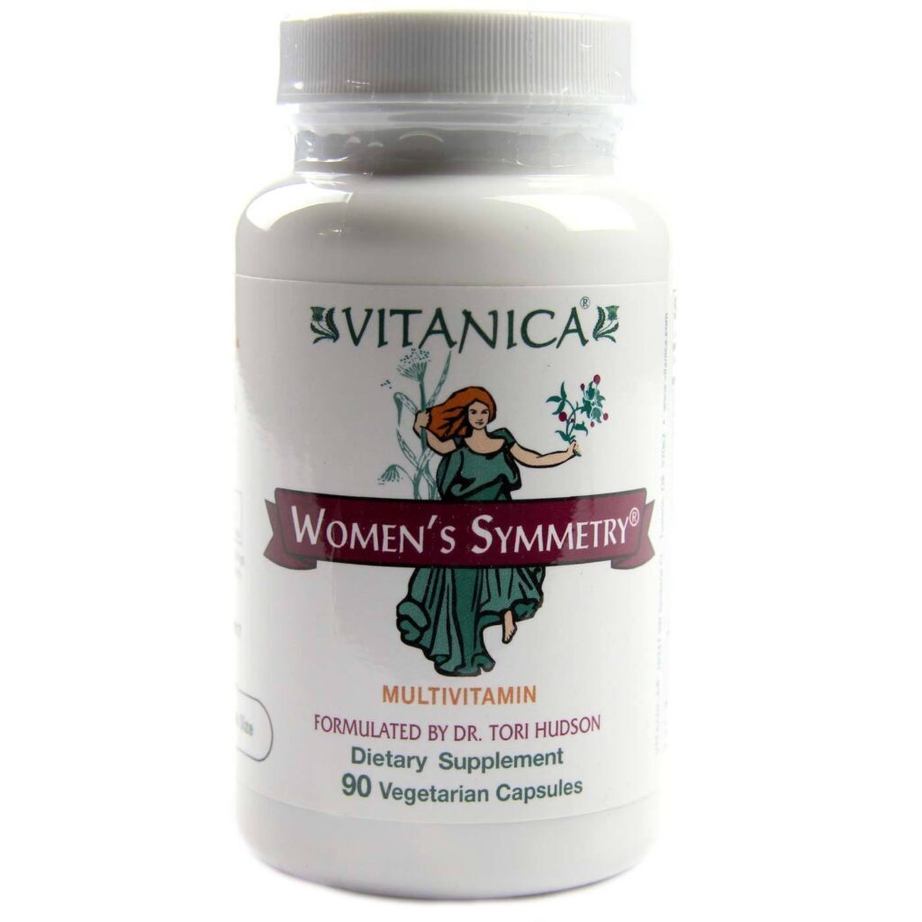 Vitanica Women's Symmetry Multivitamínico Feminino - 90 Cápsulas Vegetarianas