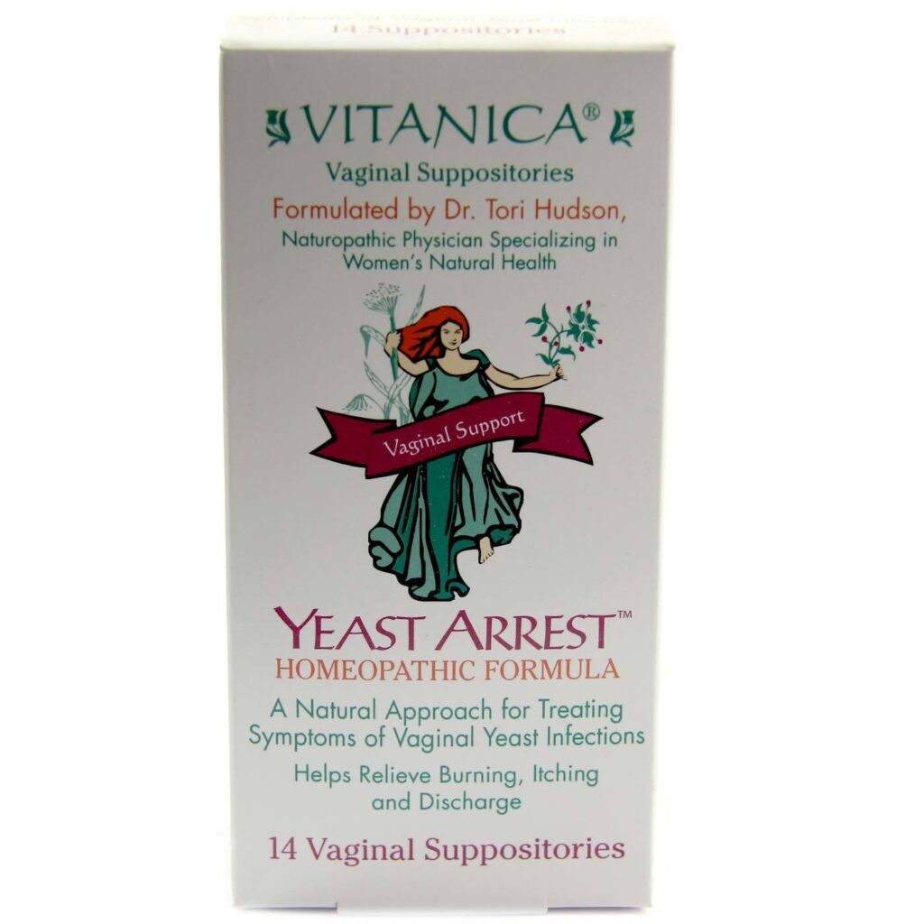 Vitanica Levedura: 14 Supositórios Vaginais para Saúde Íntima - Alívio e Bem-Estar