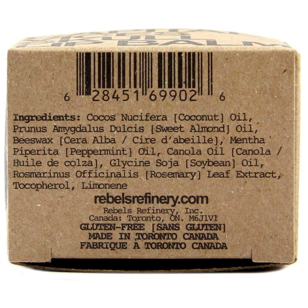 Protetor Labial Caveira Rosa Hortelã Rebels Refinery Capital Vices 5.5g - Hidratação Intensa - Imagem 3
