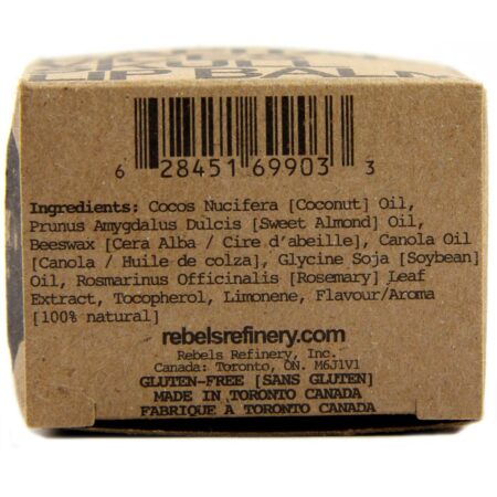 Rebels Refinery, Brilho Labial Capital Vices Coleção Crânio, Maracujá - 5.5 g Preto - Image 3