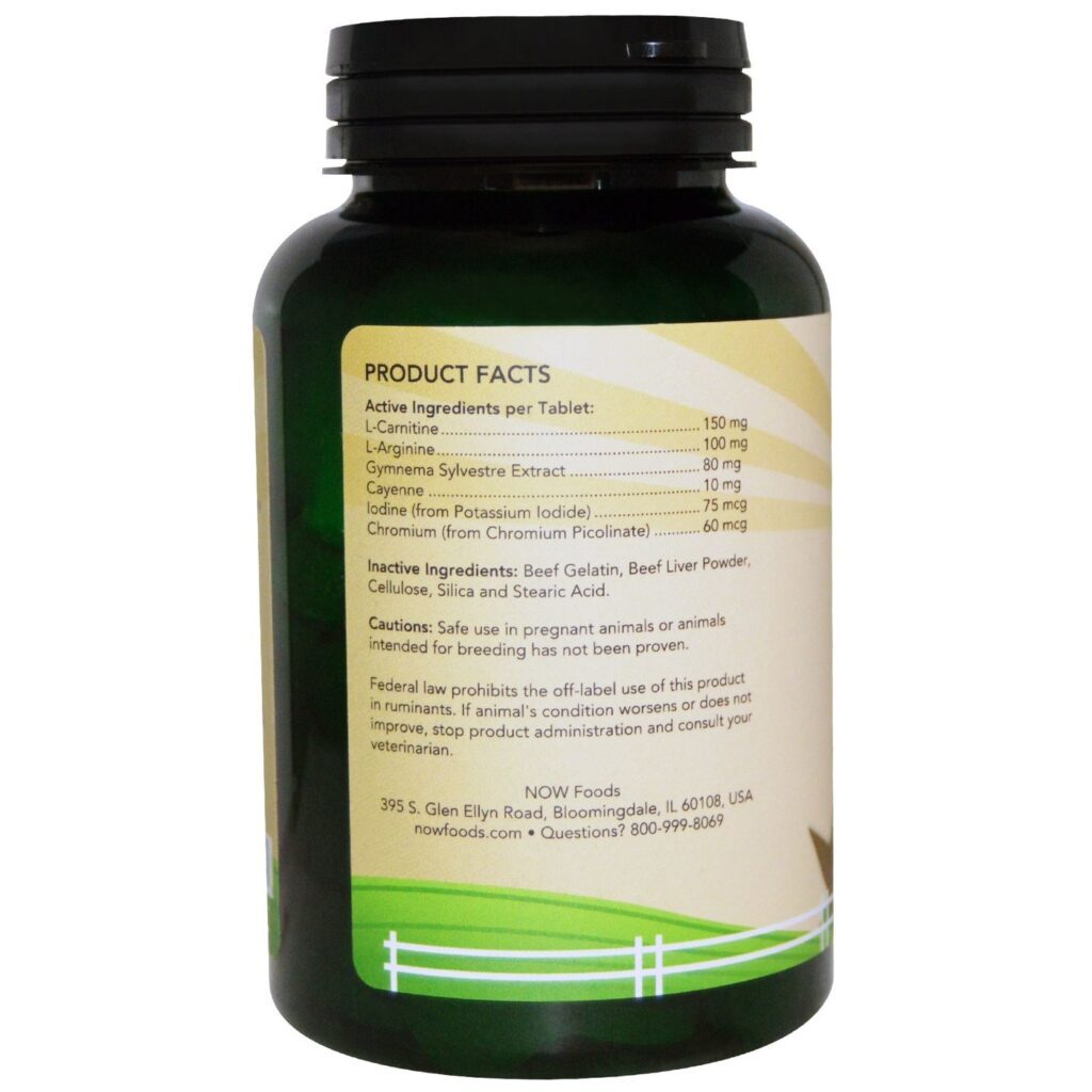 Now Foods Weight Management for Dogs 90 Tabletes Mastigáveis: Controle de Peso Cão - Imagem 2
