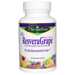 Paradise Ervas Medvita ResveraGrape - 60 Cápsulas Vegetarianas: Antioxidante Natural para Vitalidade e Bem-Estar