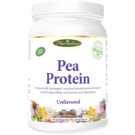 Paradise Ervas Pea Proteína, Sem sabor - 16 oz