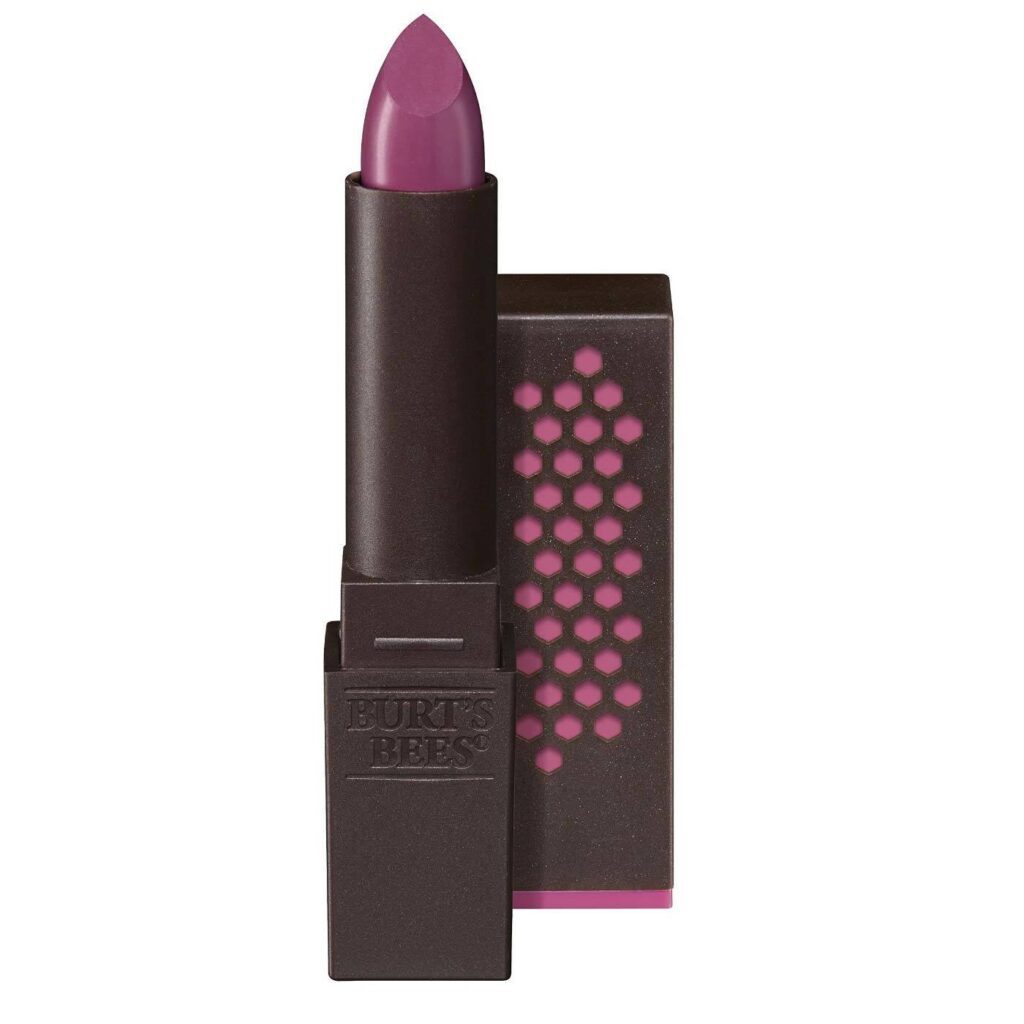 Burt's Bees Batom Rosa Fuchsia Flood 0.12 oz - Hidratação e Cor Vibrante para Seus Lábios