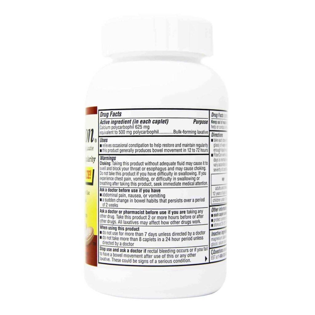 FiberCon® Terapia da Fibra para Regular - 140 Cápsulas: Saúde Intestinal Essencial - Imagem 2