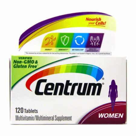 Multivitamínico para Mulheres Centrum 120 Tabletes