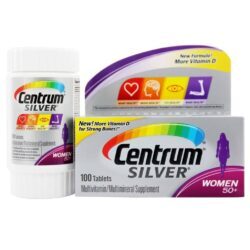 Multivitamínico Silver Mulheres 50+ 100 Tabletes - Saúde e Vitalidade