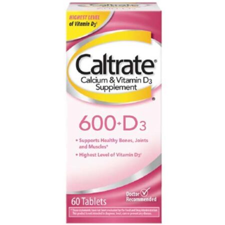 Caltrate Cálcio & Vitamina D3 - 60 Tabletes