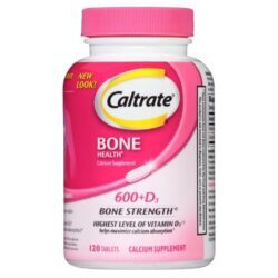 Caltrate Cálcio & Vitamina D3 - 120 Tabletes: Saúde Óssea Essencial