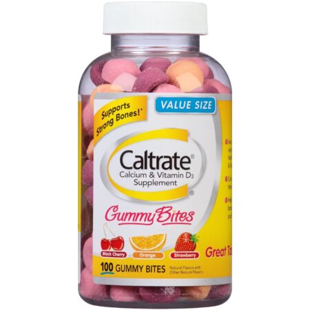 Caltrate, Suplemento de Cálcio e Vitamina D - 100 Gomas