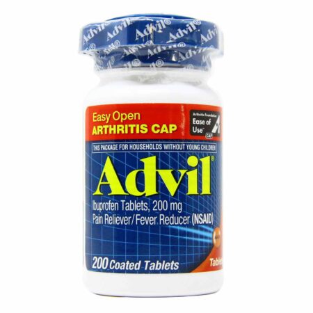 Advil, Ibuprofeno 200 mg - 200 Tabletes Revestidos