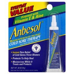 Anbesol Terapia para Aftas Pomada com Vitamina E e Aloe Vera - Alívio Rápido 9g