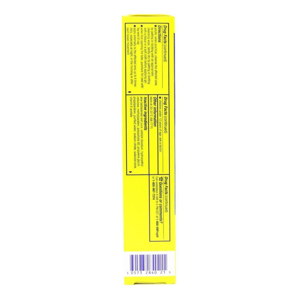 Preparation H Gel Refrescante para Hemorróidas - Alívio Rápido 26g - Imagem 2