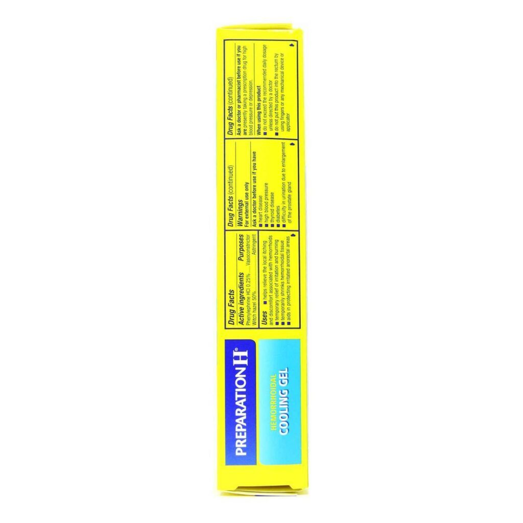 Preparation H Gel Refrescante para Hemorróidas - Alívio Rápido 26g - Imagem 4